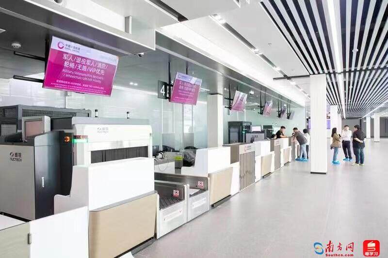 佛山机场新航站楼正式启用 安检值机更便利(图3)
