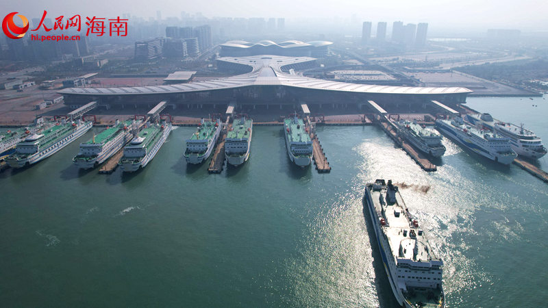 海口新海港试投产一周年 多举措备战2025年春运(图3)