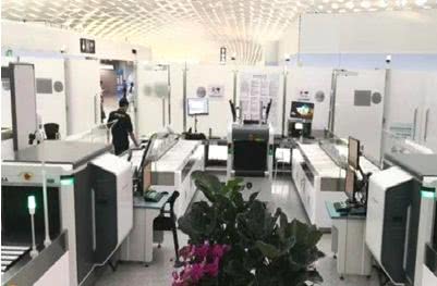 黑龙江快递物流X光安检机公检法安检门机(图1)