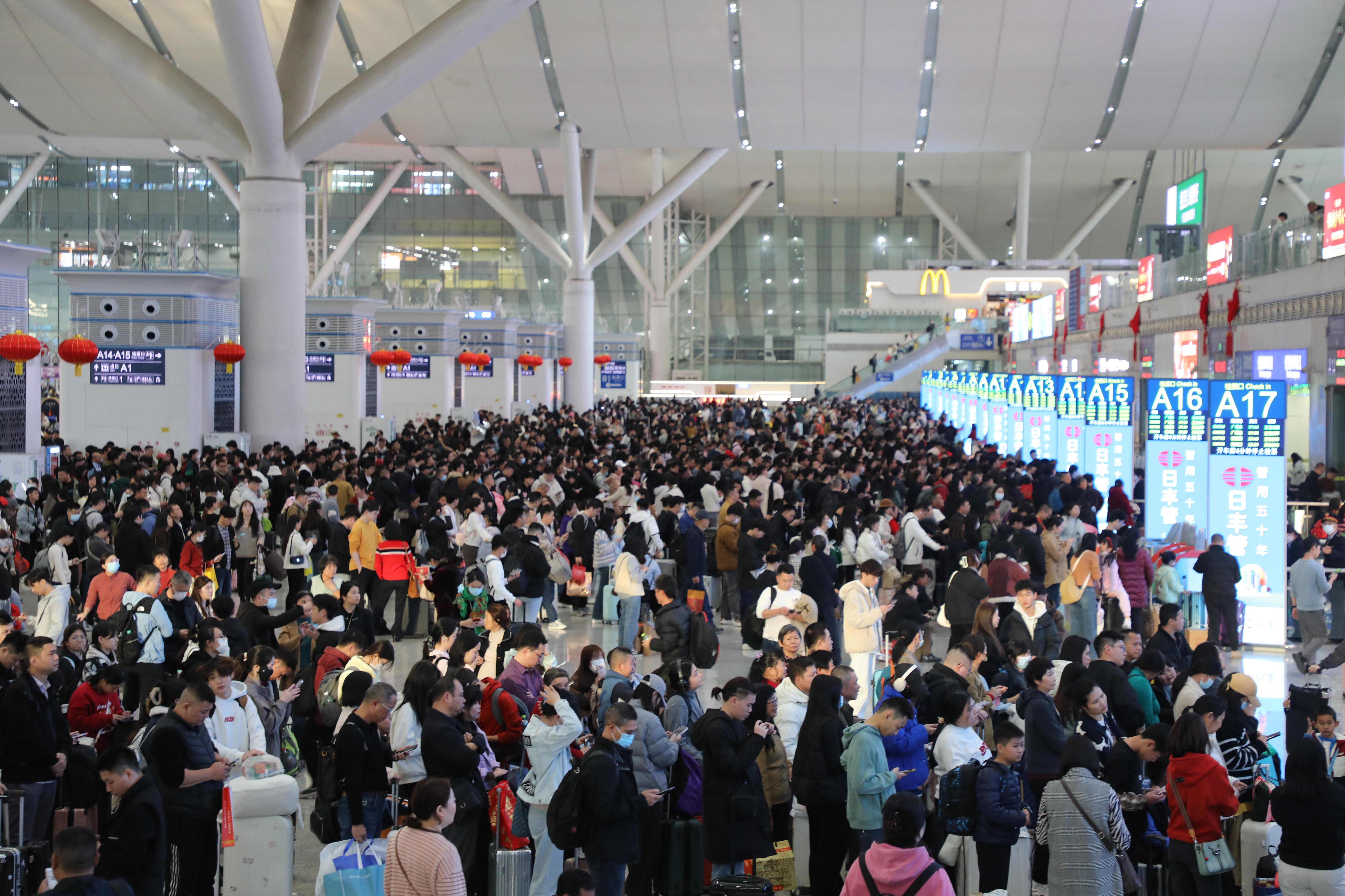 春运收官！广铁刷新客流纪录到发旅客超145亿人次(图2)