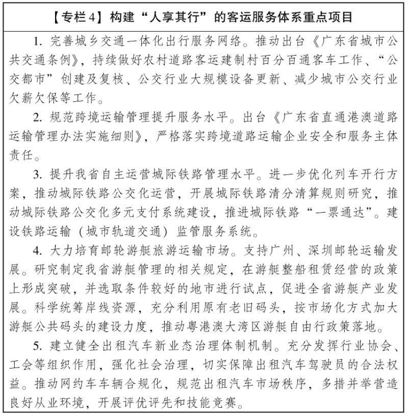 广东省人民政府办公厅关于印发广东省交通运输高质量发展三年行动方案（2025—2027年）的通知(图4)